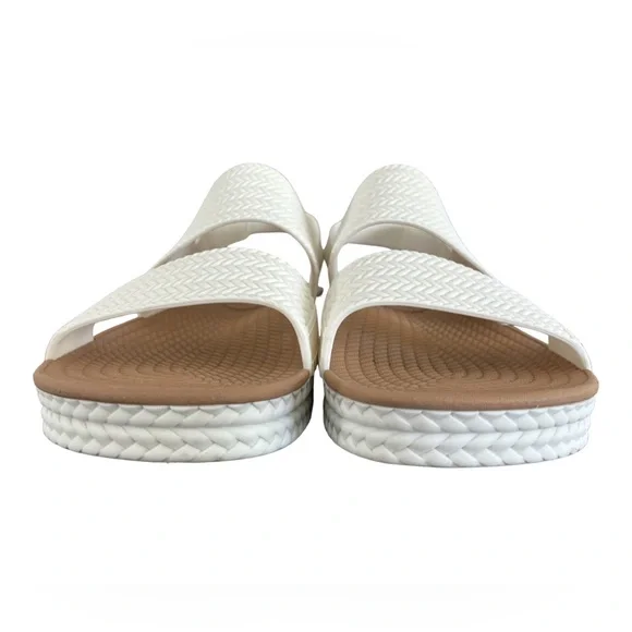 Reef Water Vista Sandals White/Tan Size 9 - Picture 8 of 11
